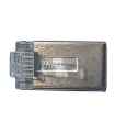 تصویر  کانکتور CAT6 شیلد دار وی نت بسته 100 تایی مدل V-NC6S0100