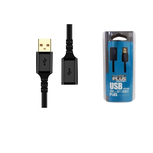 تصویر  کابل افزایش طول USB2.0 کی نت پلاس مدل به طول 3 متر مدل KP-CUE2030