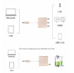 تصویر  تبدیل Type-c به HDMI/USB3.0/PD کی نت مدل K-COUC30HU