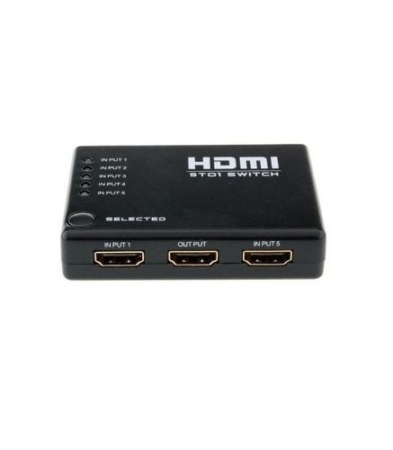 تصویر  سوییچ HDMI پنج پورت وی نت مدل V-SWHD1405 همراه با کنترل
