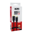 تصویر  کابل HDMI 8K کی نت مدل K-CH210015 ورژن 2.1 به طول 1.5 متر