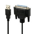 تصویر  کابل تبدیل USB به پارالل وی نت طول 1.5 متر مدل V-CU362015