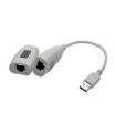 تصویر  افزایش طول USB 2.0 بر روی کابل شبکه تا 45 متر کی نت K-EXUSB045