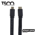 تصویر  کابل تسکو فلت TSCO HDMI TC-72 3D 3m