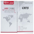 تصویر  کابل شبکه TSCO UTP Cat5 100m CCA