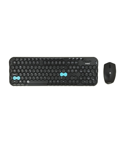 تصویر  کیبورد و ماوس بی سیم بیاند BMK-8301RF با حروف فارسی