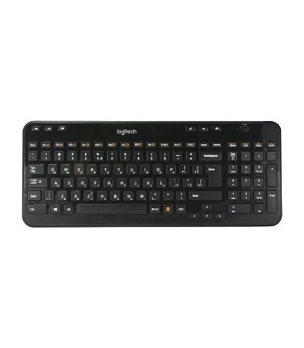 تصویر  کیبورد بی سیم لاجیتک K360 با حروف فارسی
