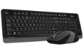 تصویر  کیبورد موس بی سیم ایفورتک مدل(Grey)FG-1010 