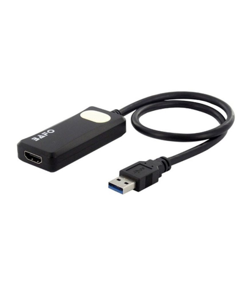 تصویر  تبدیل USB 3.0 به HDMI بافو BF-2630