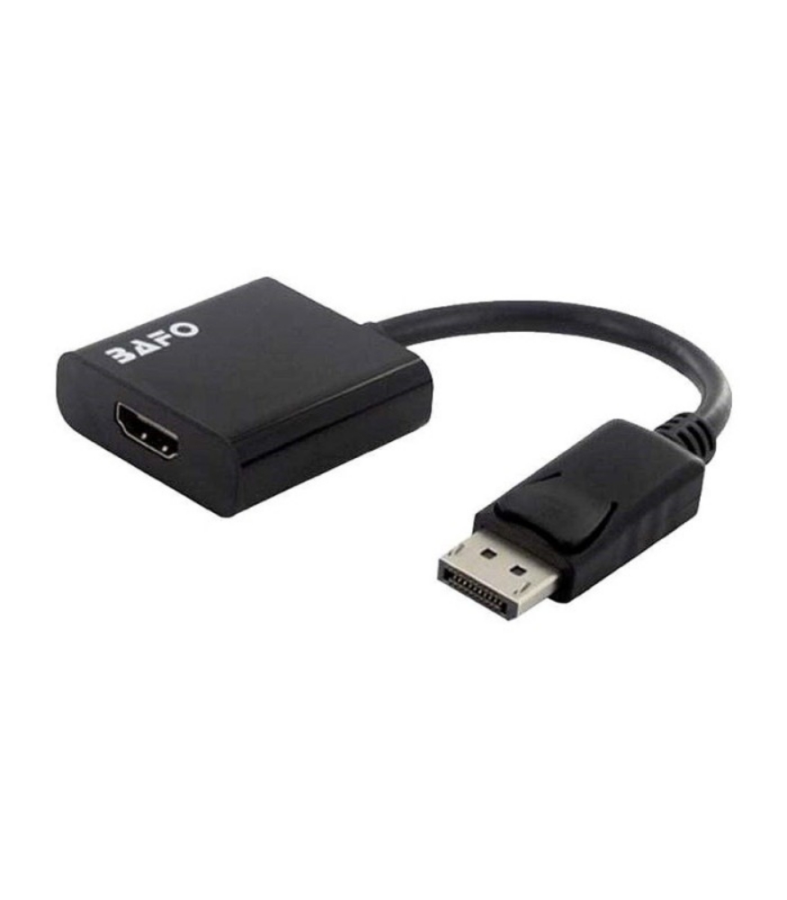 تصویر  تبدیل DisplayPort به HDMI بافو BF-3382