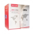 تصویر  TNC CAT6 FTP (305M) 2020 سفید -آبی