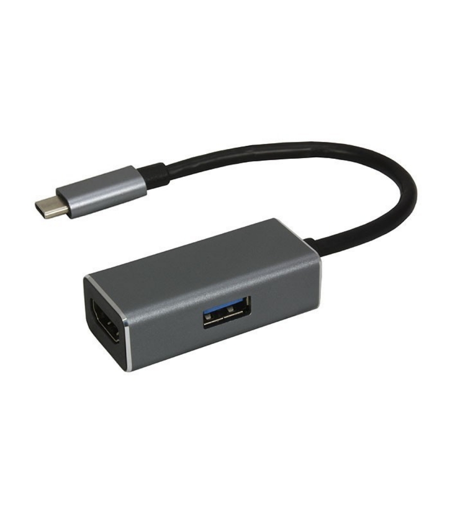 تصویر  تبدیل Type C به HDMI و USB 3.0 فرانت FN-UC2HU300