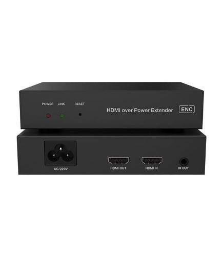 تصویر  گیرنده و فرستنده HDMI روی کابل برق فرانت FN-P103