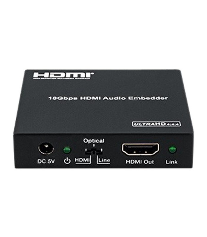 تصویر  ادغام کننده صدا و تصویر HDMI 2.0b پشتیبانی از HDCP2.2 فرانت FN-A210