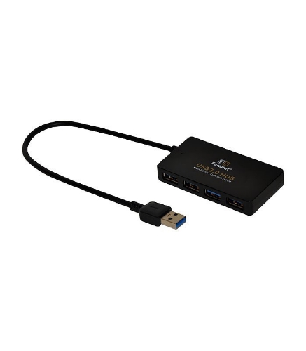 تصویر  هاب 4 پورت USB 3.0 فرانت FN-U3H401