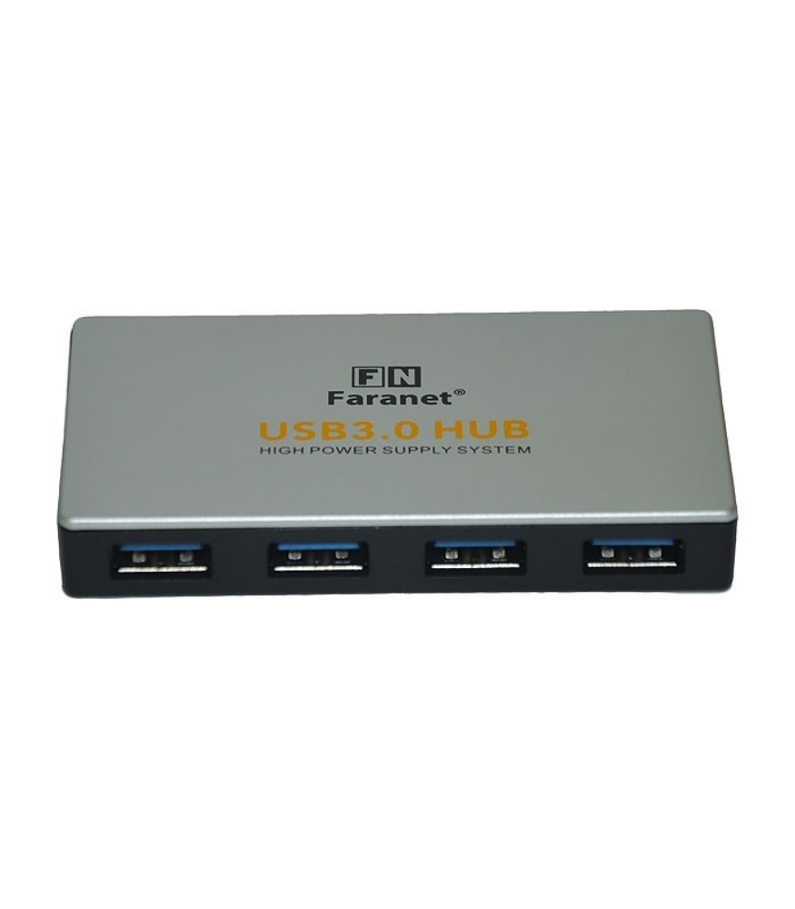 تصویر  هاب 4 پورت USB 3.0 فرانت FN-U3H402