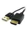 تصویر  تبدیل HDMI به 1.2 DisplayPort (اکتیو) فرانت FN-HDP100