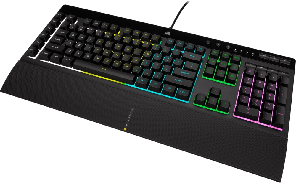 تصویر  کیبورد کورسیر مدل K55 RGB PRO Gaming Keyboard