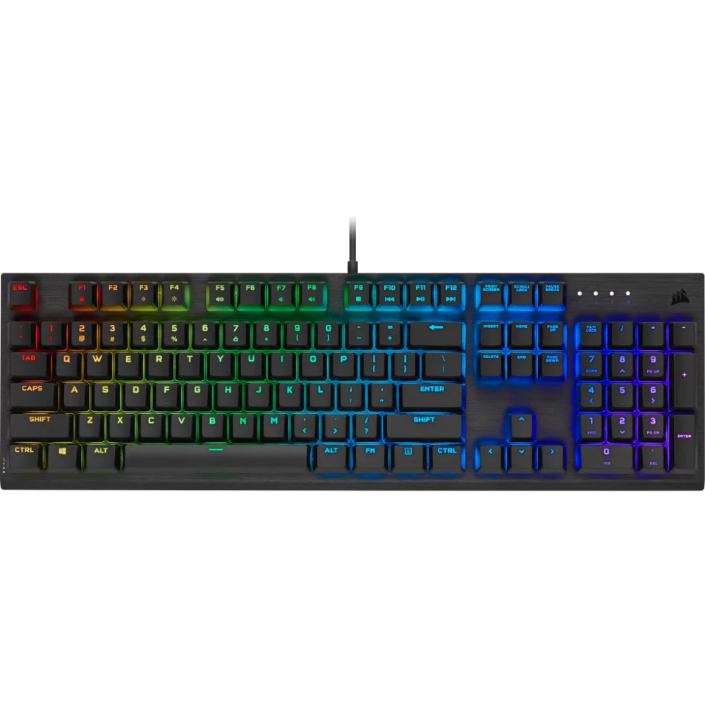 تصویر  کیبورد کورسیر مدل K60 RGB PRO Low Profile Mechanica