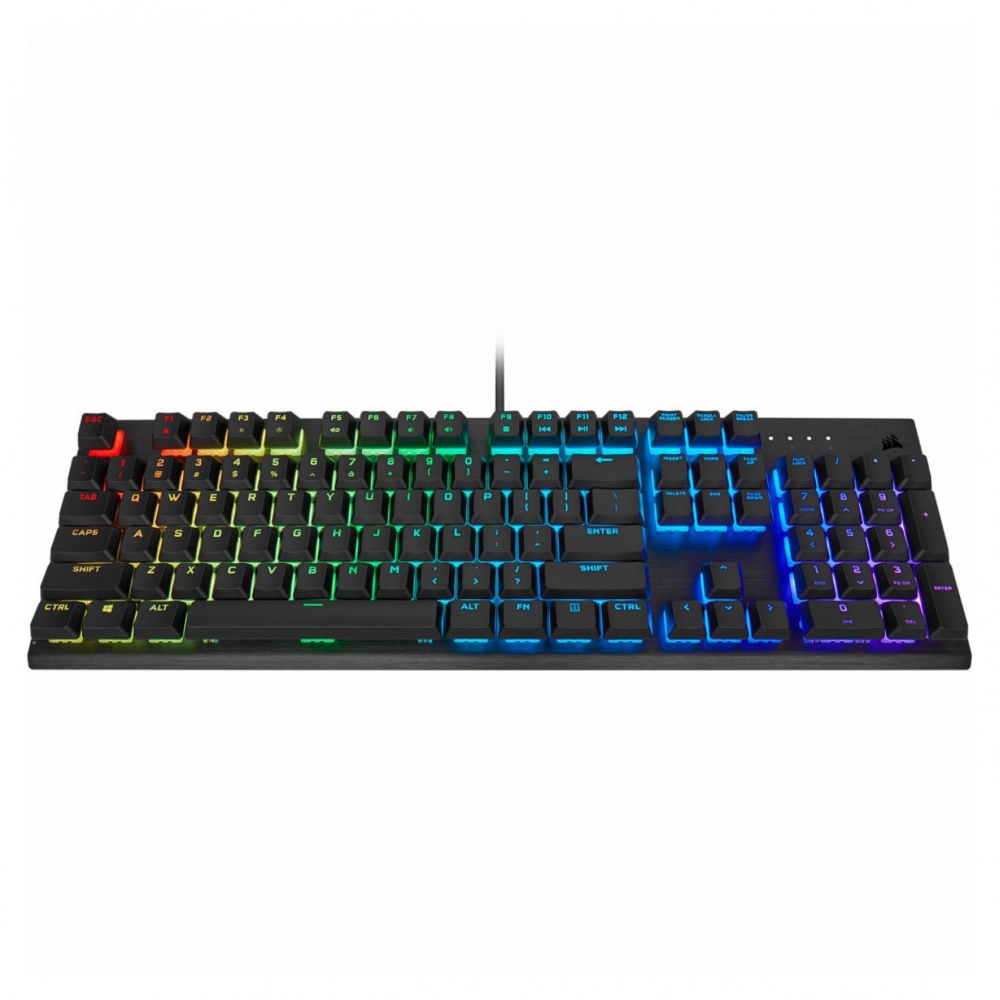 تصویر  کبورد کورسیر مدل K60 RGB PRO Mechanical Gaming Keyboard 100% CHERRY MV