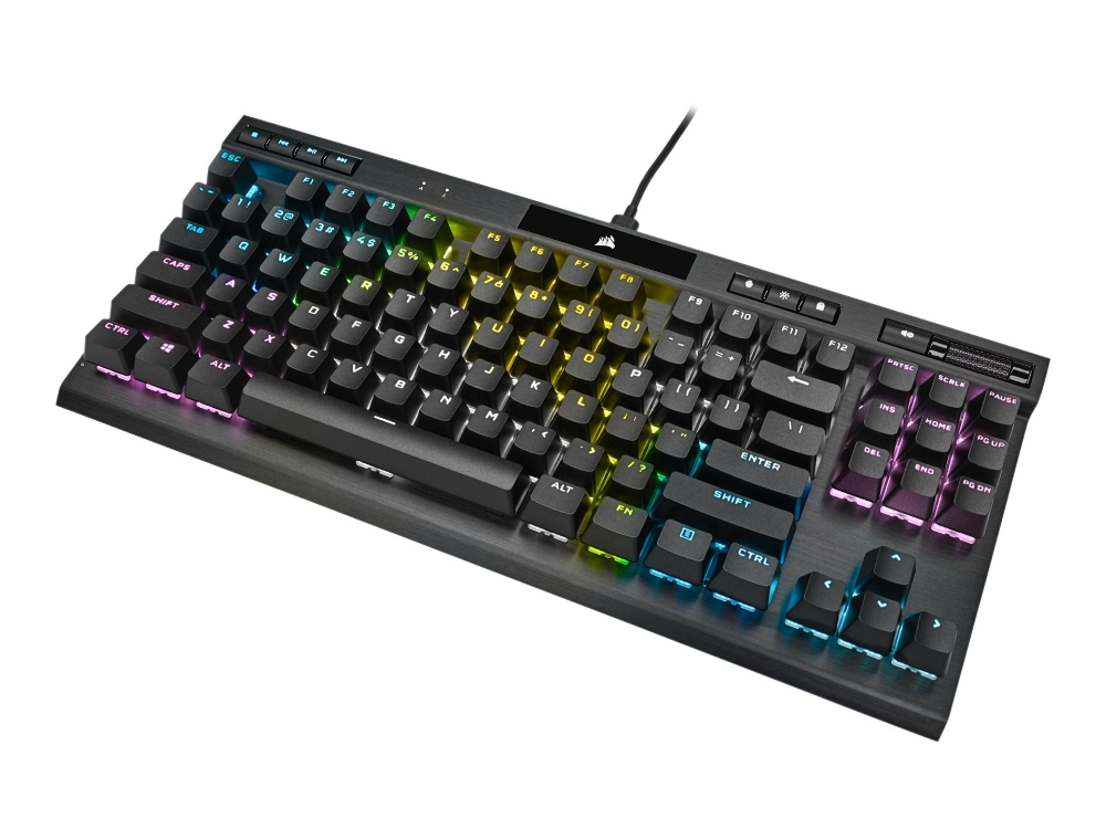 تصویر  کیبورد کورسیر مدل K70 RGB MK.2 RAPIDFIRE - CHERR