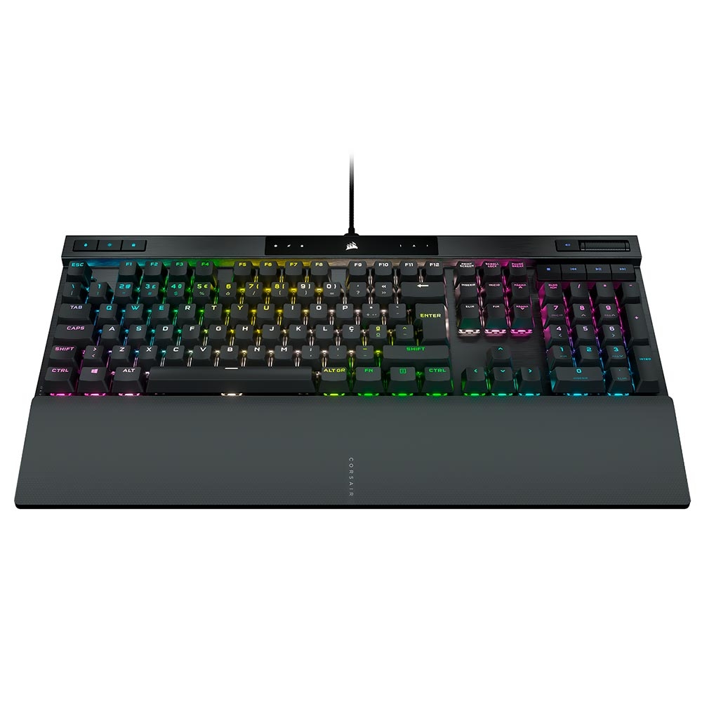 تصویر  کیبورد کورسیر مدلK70 PRO RGB Optical- Mechanical Gaming Keyboard with PBT DOUBLE SHOT PRO Keycaps