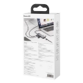 تصویر  هاب و رم ریدر Baseus Metal Gleam Series CAHUB-CV0G USB 3.0/HDMI/RJ45/Type-C PD To Type-C