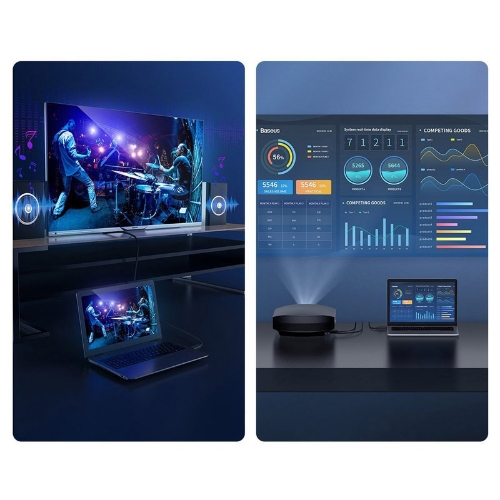 تصویر  کابل Baseus High Definition Series CAKGQ-B01 HDR 4K HDMI 2m