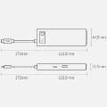 تصویر  هاب Baseus Metal Gleam Series CAHUB-CW0G USB 3.0/HDMI/RJ45/Type-C PD To Type-C