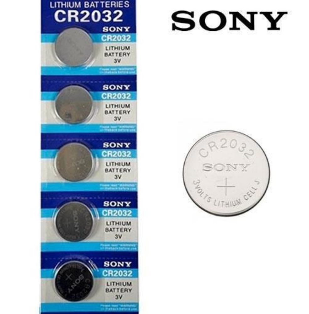 تصویر  باتری سکه ای سونی مدل CR2032 بسته 5 عددی ا Sony CR2032 Battery Pack Of 5