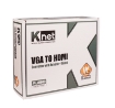 تصویر  Knet VGA  TO HDMI Converter with Adaptor K-COHD2VGA