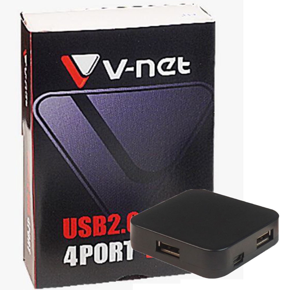 تصویر  هاب V-NET 1.2M 4PORT H2 USB2