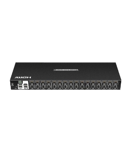 تصویر  کی وی ام سوئیچ 16 پورت HDMI با ریموت کنترل لایمستون LS-HK1601