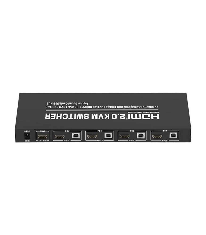 تصویر  کی وی ام سوئیچ 4 پورت HDMI تی سی تی TC-KSW-41U