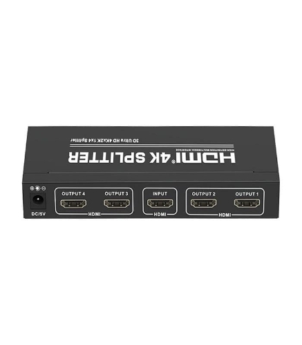 تصویر  اسپلیتر 4 پورت HDMI با قابلیت 3D تی سی تی TC-SP-14U