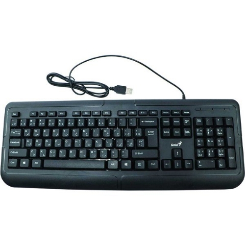 تصویر  کیبورد USB جنیوس مدل KB-118 ا Genius KB-118 USB Wired Keyboard