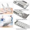 تصویر  پایه نگهدارنده لپ تاپ MC مدل N3 ا MC N3 Aluminium Alloy Creative Laptop Stand