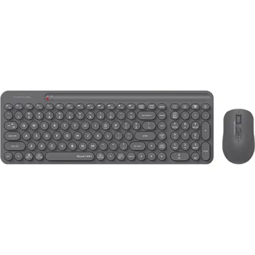 تصویر  کیبورد و ماوس بیسیم ایفورتک مدل Wireless Keyboard & Mouse A4tech FG 3300 Air2 GREY