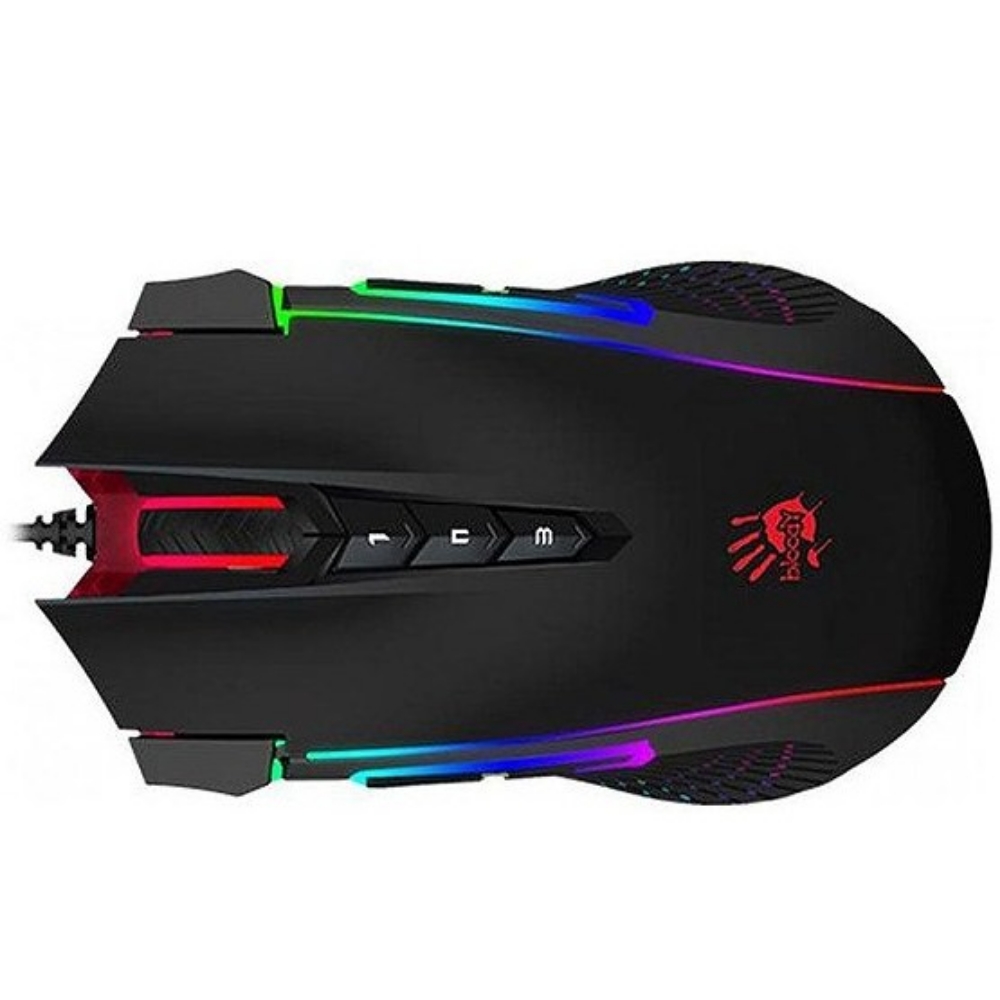 تصویر  ماوس گیمینگ BLOODY مدل J90 ا A4TECH J90-2-FIRE RGB GAMING MOUSEت