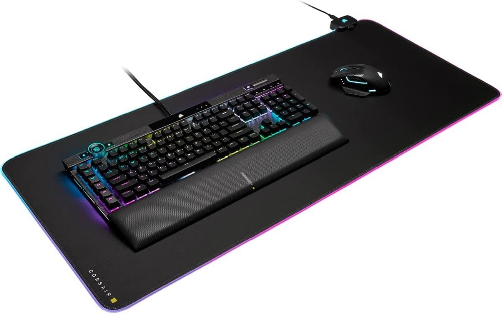 تصویر  ماوس پد گیمینگ کورسیر مدل MM700 RGB Extended ا Corsair MM700 RGB Extended 3XL Gaming MousePad