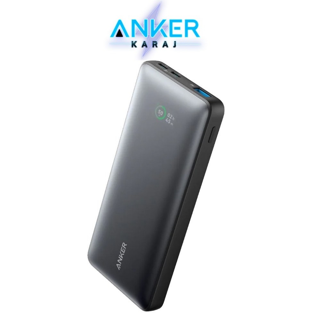 تصویر  پاور بانک انکر مدل پاورکور 533 A1249H با ظرفیت 10000 میلی آمپر ساعت ا Anker PowerCore 533 A1249H PD QC3.0 10000mAh Power Bank