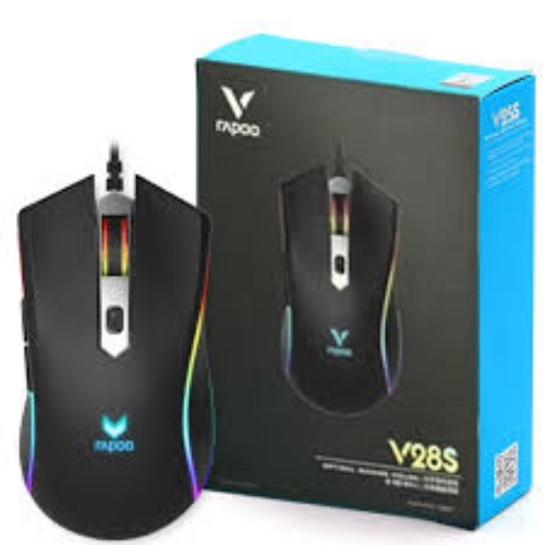 تصویر  موس با سیم گیمینگ رپو مدل V28S