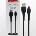 تصویر  کابل شارژ تبدیل USB به Microusb تسکو مدل TSCO TC A183 طول 1 متر
