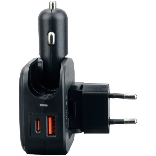 تصویر  شارژر فندکی و شارژر دیواری تسکو مدل TCG 53