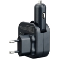 تصویر  شارژر فندکی و شارژر دیواری تسکو مدل TCG 53