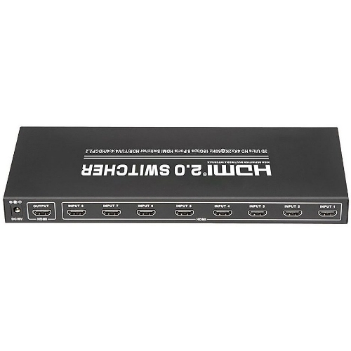 تصویر  سوئیچ 8 پورت HDMI تی سی تی TC-HSW-81U