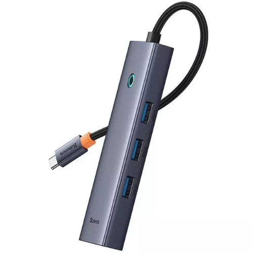 تصویر  هاب USB-C شش پورت بیسوس مدل UltraJoy B00052802811-00