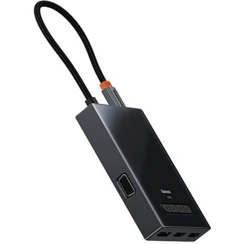 تصویر  هاب USB-C هشت پورت بیسوس مدل Focus WKYY030413
