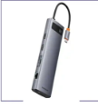 تصویر  هاب تایپ سی 11 پورت بیسوس Baseus 11 Port HUB Metal Gleam B00030709811