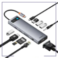 تصویر  هاب تایپ سی 11 پورت بیسوس Baseus 11 Port HUB Metal Gleam B00030709811